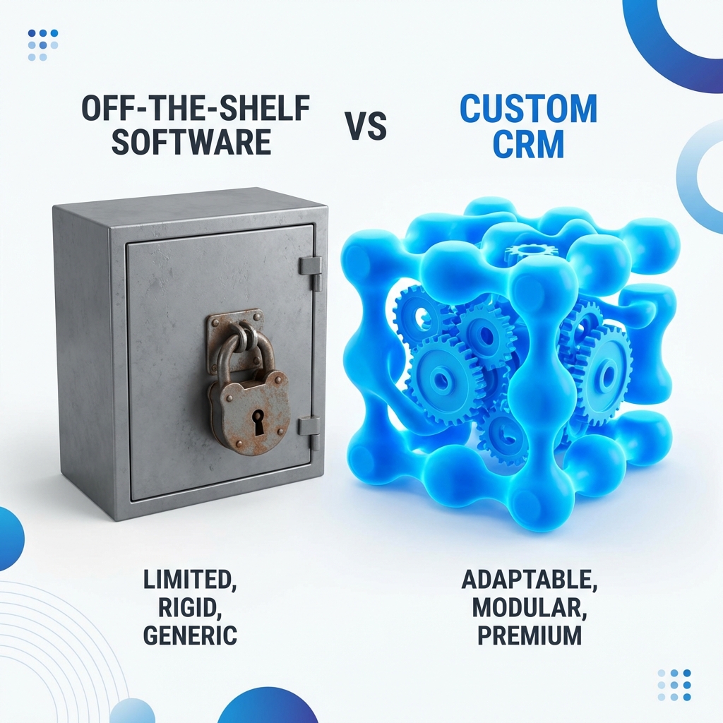 Custom CRM vs Off-the-Shelf Software: Which is Right?