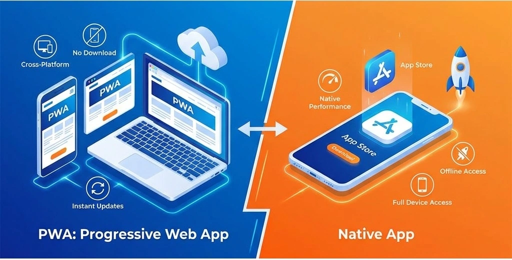 PWA vs Native App Comparison